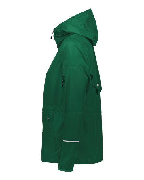 Women's Packable Hooded Jacket | USA Decoration