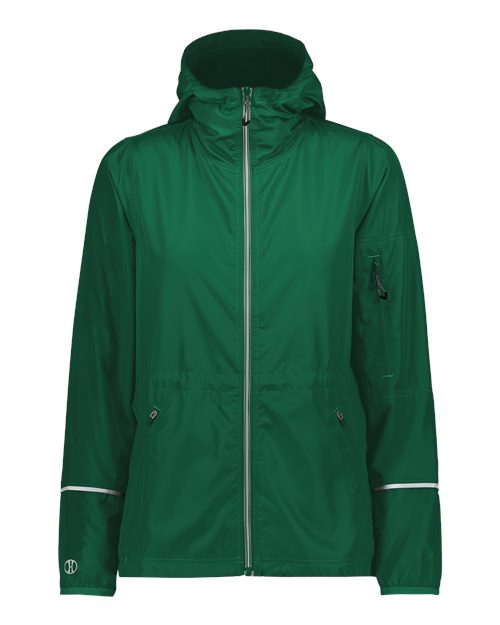 Women's Packable Hooded Jacket | USA Decoration