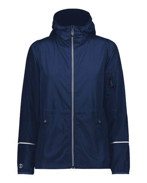 Women's Packable Hooded Jacket | USA Decoration