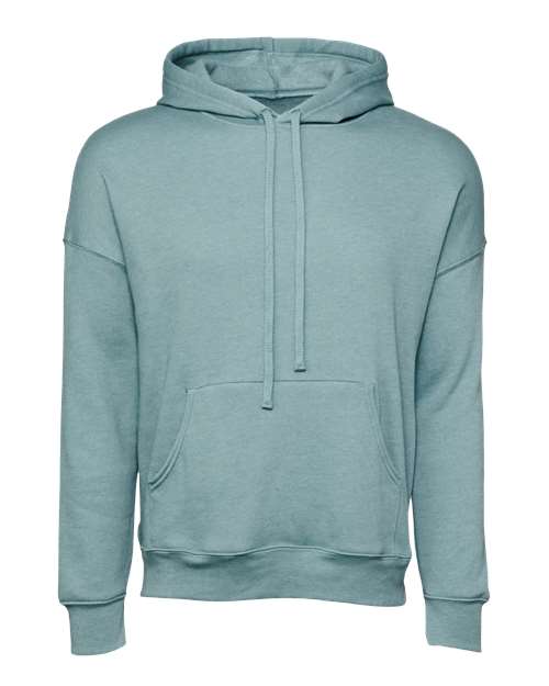 Sponge Fleece Drop Shoulder Hoodie | USA Decoration