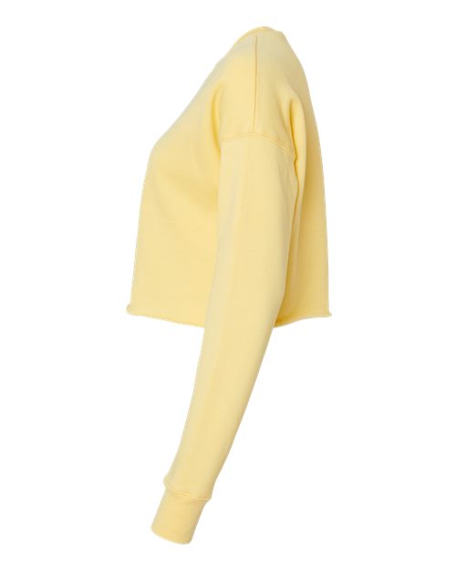 Women's Crop Crew Fleece | USA Decoration