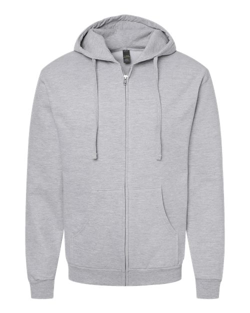 Full-Zip Hooded Sweatshirt | USA Decoration