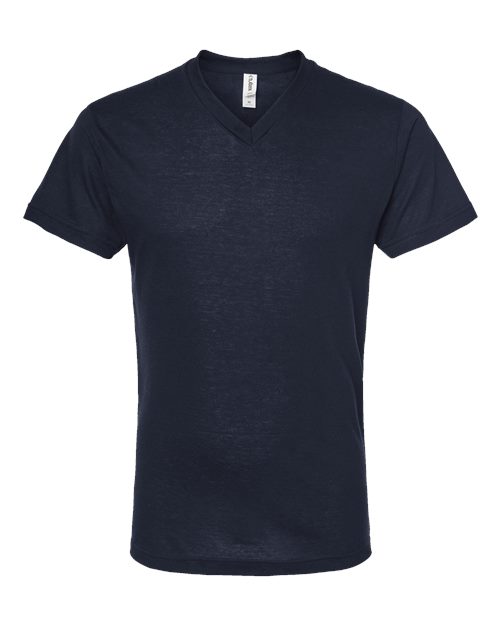 Poly-Rich V-Neck T-Shirt | USA Decoration