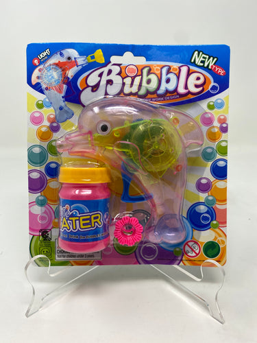 Dolphin Bubble Gun w/ Bubbles