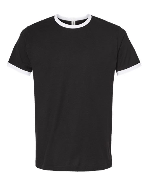 Fine Jersey Ringer T-Shirt | USA Decoration