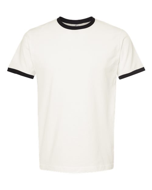 Fine Jersey Ringer T-Shirt | USA Decoration