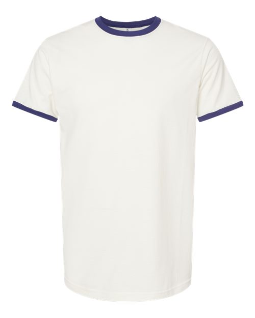 Fine Jersey Ringer T-Shirt | USA Decoration