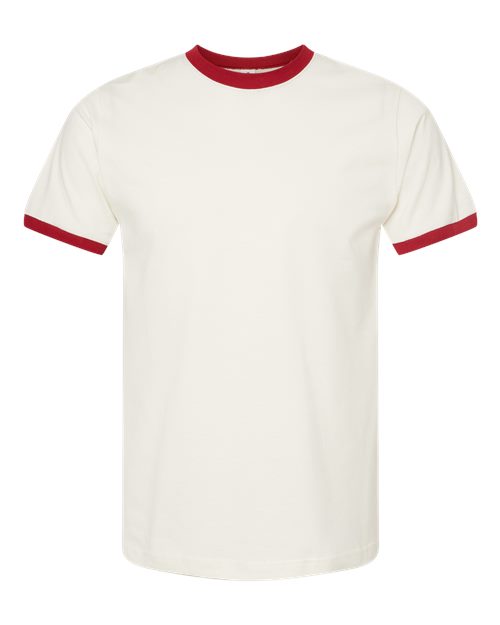 Fine Jersey Ringer T-Shirt | USA Decoration