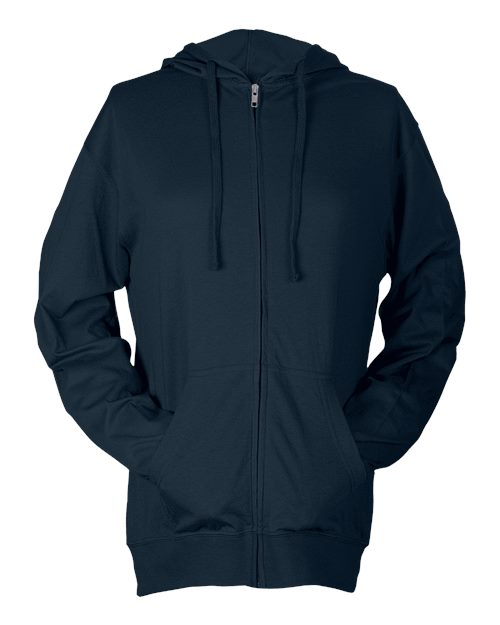 Beach Full-Zip Hooded Long Sleeve T-Shirt | USA Decoration