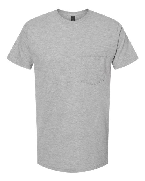 Heavyweight Jersey Pocket T-Shirt | USA Decoration