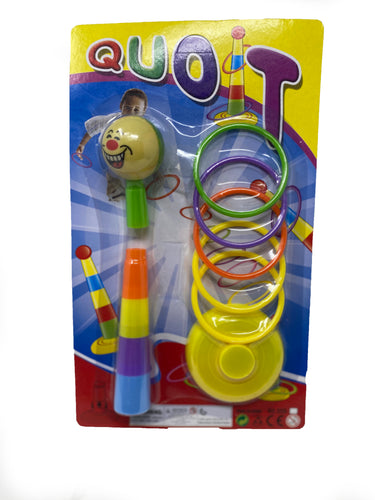 Rainbow Ring Toss Game