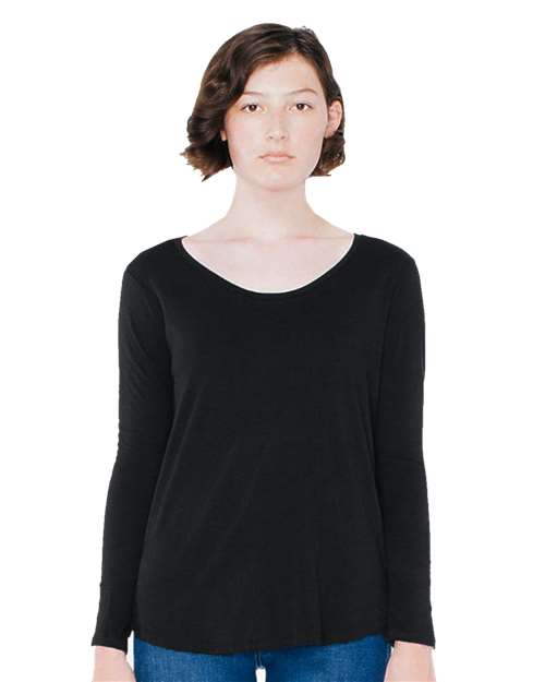Women's Ultra Wash Long Sleeve Tee | USA Decoration