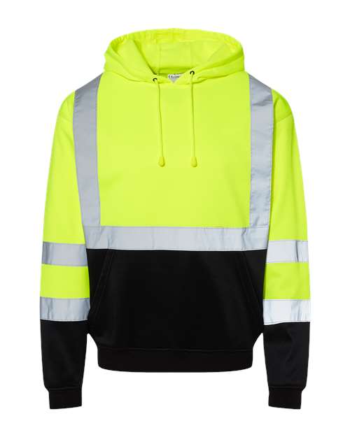Hi-Vis Hooded Sweatshirt | USA Decoration