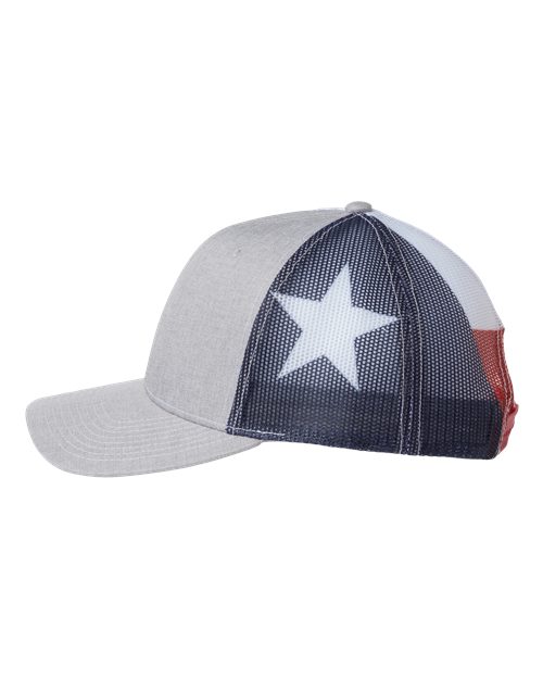 Printed Mesh Trucker Cap | USA Decoration