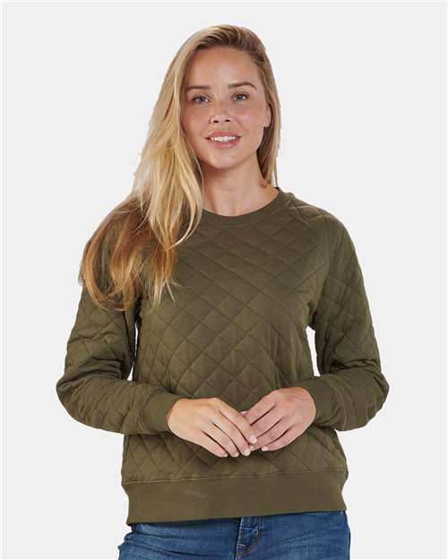 Women's Quilted Pullover | USA Decoration