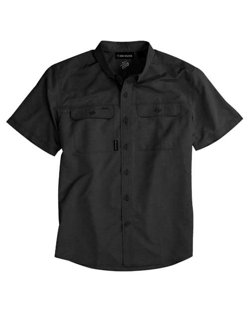 Crossroad Woven Short Sleeve Shirt | USA Decoration