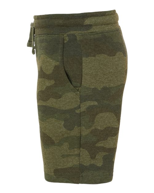 Toddler Lightweight Special Blend Fleece Shorts | USA Decoration