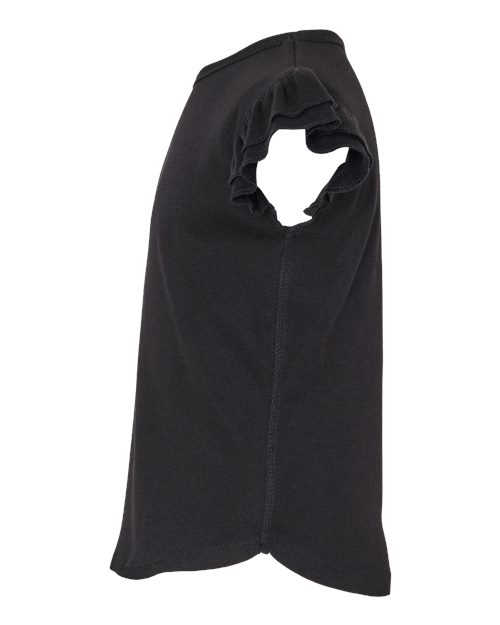 Toddler Flutter Sleeve Tee | USA Decoration