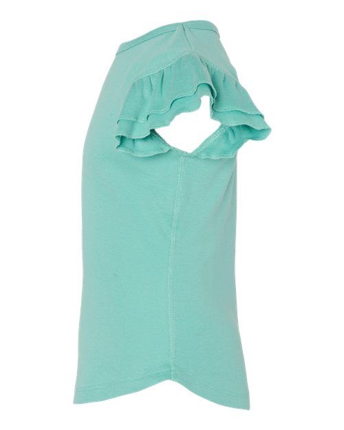 Toddler Flutter Sleeve Tee | USA Decoration