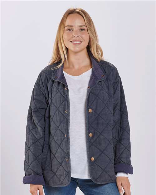 Women's Quilted Market Jacket | USA Decoration