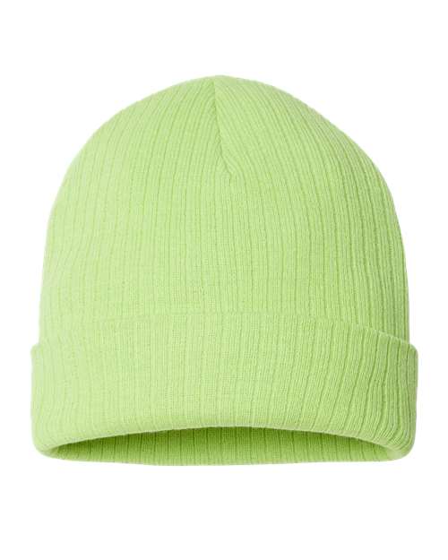 Sustainable Rib Cuffed Beanie | USA Decoration