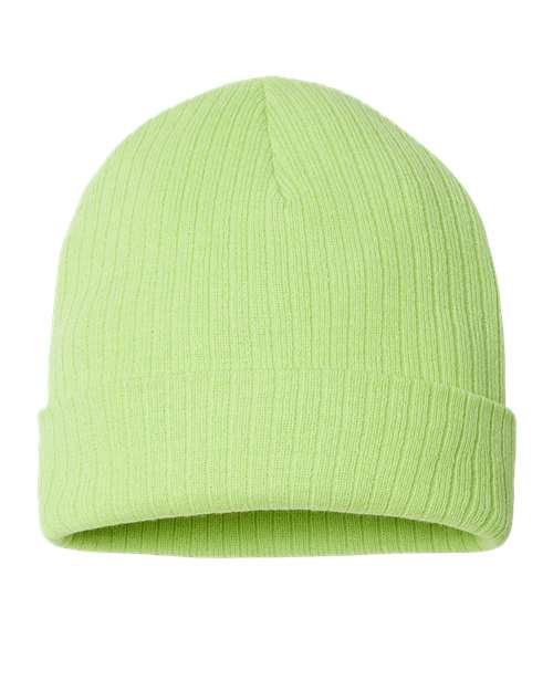 Sustainable Rib Cuffed Beanie | USA Decoration
