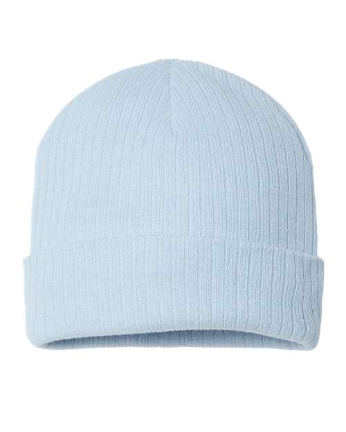 Sustainable Rib Cuffed Beanie | USA Decoration