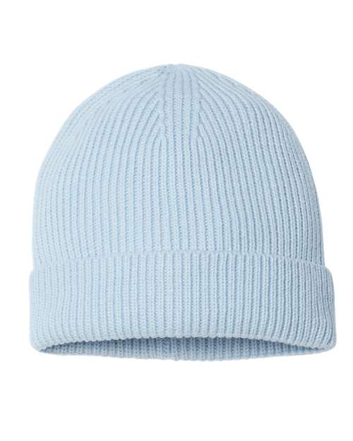 Sustainable Fine Rib Cuffed Beanie | USA Decoration