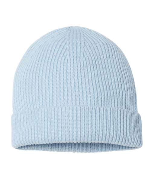 Sustainable Fine Rib Cuffed Beanie | USA Decoration