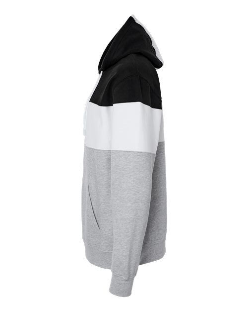Varsity Fleece Colorblocked Hooded Sweatshirt | USA Decoration