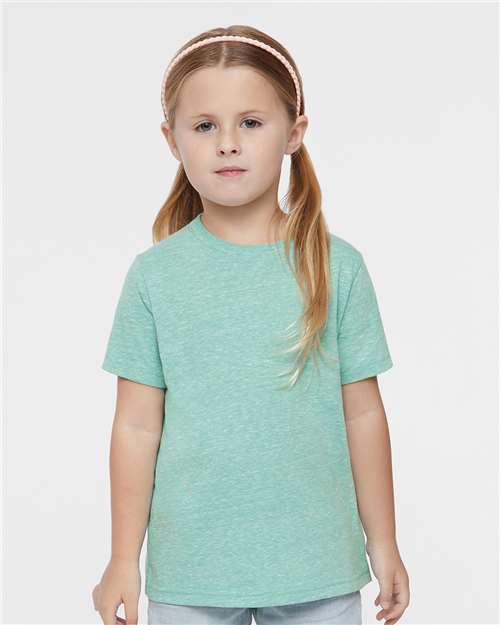 Toddler Harborside Mélange T-Shirt | USA Decoration
