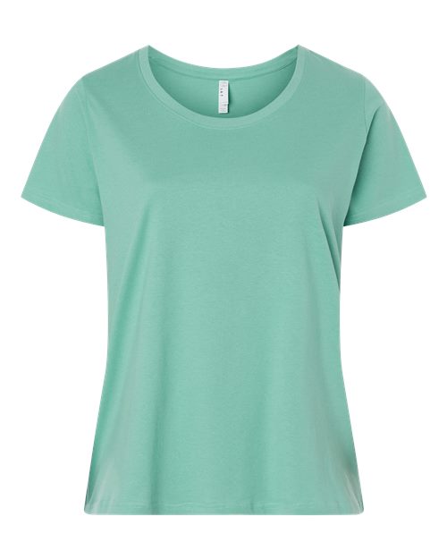 Curvy Collection Women's Fine Jersey Tee | USA Decoration