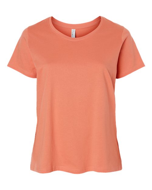 Curvy Collection Women's Fine Jersey Tee | USA Decoration