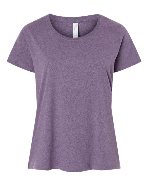 Curvy Collection Women's Fine Jersey Tee | USA Decoration