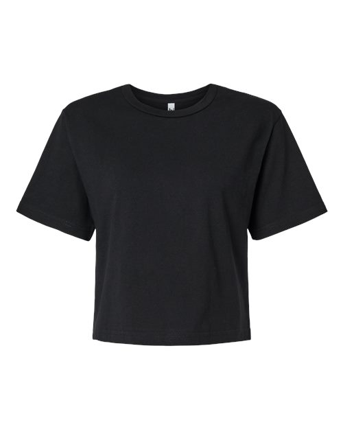 Women's Fine Jersey Boxy Tee | USA Decoration