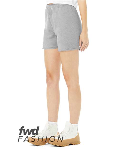 FWD Fashion Women's Cutoff Fleece Shorts | USA Decoration