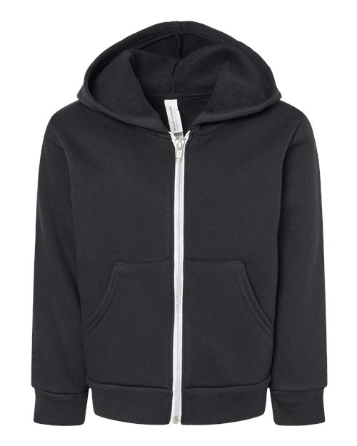 Toddler Sponge Fleece Full-Zip Hoodie | USA Decoration