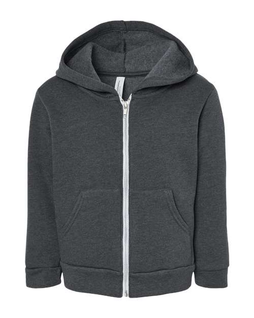 Toddler Sponge Fleece Full-Zip Hoodie | USA Decoration