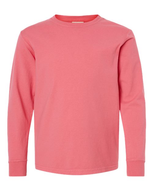 Garment-Dyed Youth Long Sleeve T-Shirt | USA Decoration®