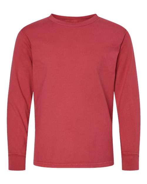 Garment-Dyed Youth Long Sleeve T-Shirt | USA Decoration®