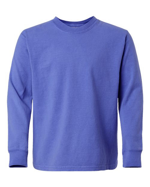 Garment-Dyed Youth Long Sleeve T-Shirt | USA Decoration®