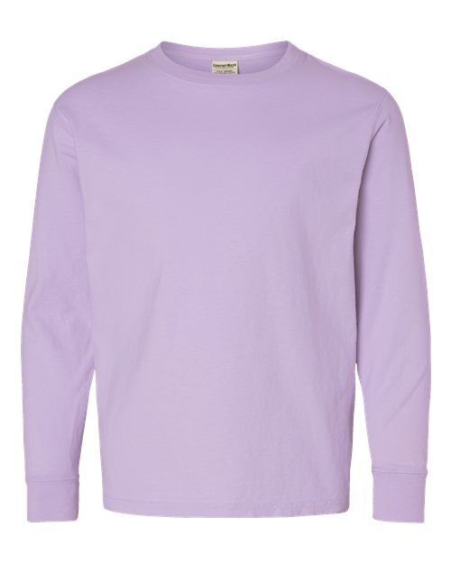 Garment-Dyed Youth Long Sleeve T-Shirt | USA Decoration®