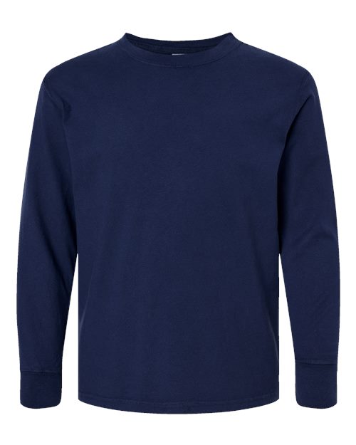 Garment-Dyed Youth Long Sleeve T-Shirt | USA Decoration®