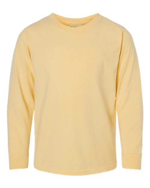 Garment-Dyed Youth Long Sleeve T-Shirt | USA Decoration®