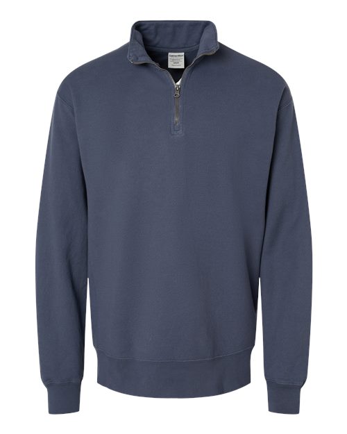 Garment-Dyed Quarter-Zip Sweatshirt | USA Decoration®