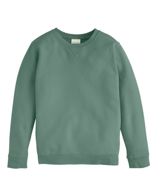 Garment-Dyed Youth Crewneck Sweatshirt | USA Decoration®