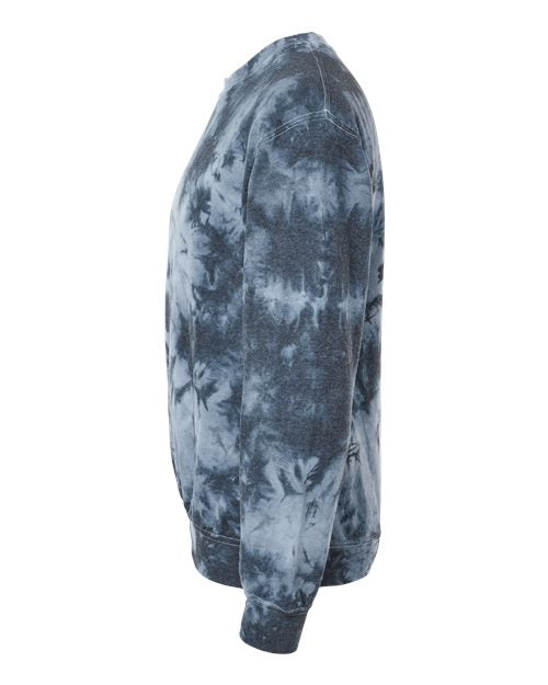 Blended Tie-Dyed Crewneck Sweatshirt | USA Decoration