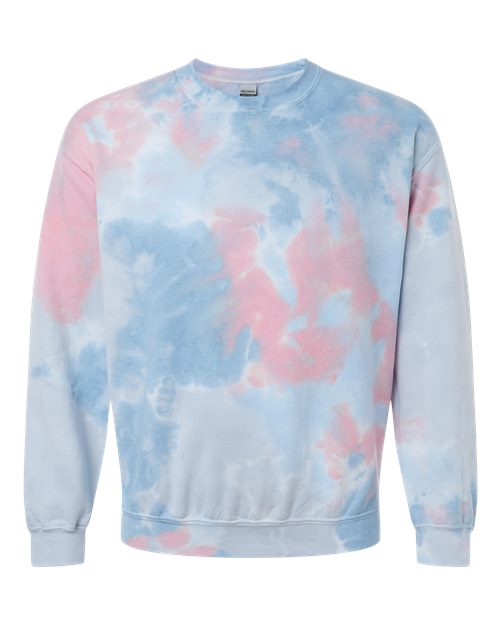 Blended Tie-Dyed Crewneck Sweatshirt | USA Decoration