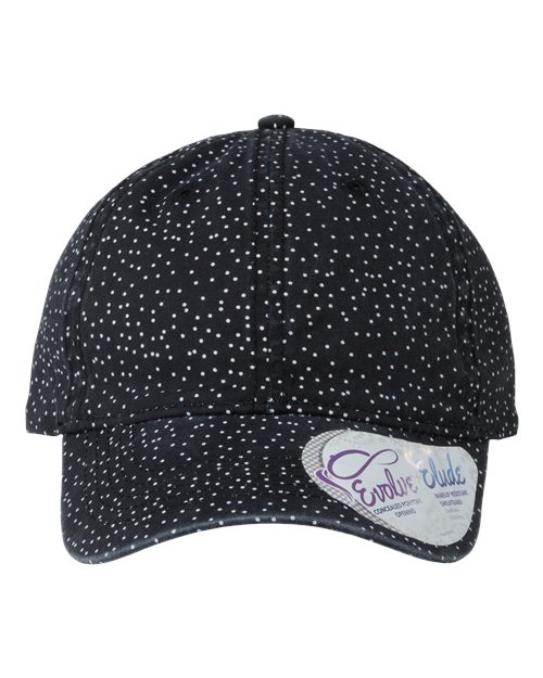 Women's Garment-Washed Fashion Print Cap | USA Decoration