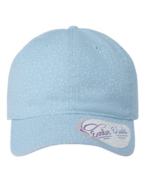 Women's Garment-Washed Fashion Print Cap | USA Decoration